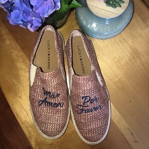 ‘Mas Amor, Por Favor’ Lucky Brand Shoe